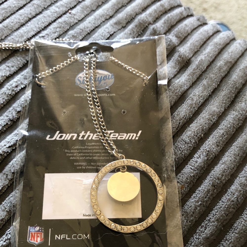 Silver Circle Pendant Necklace